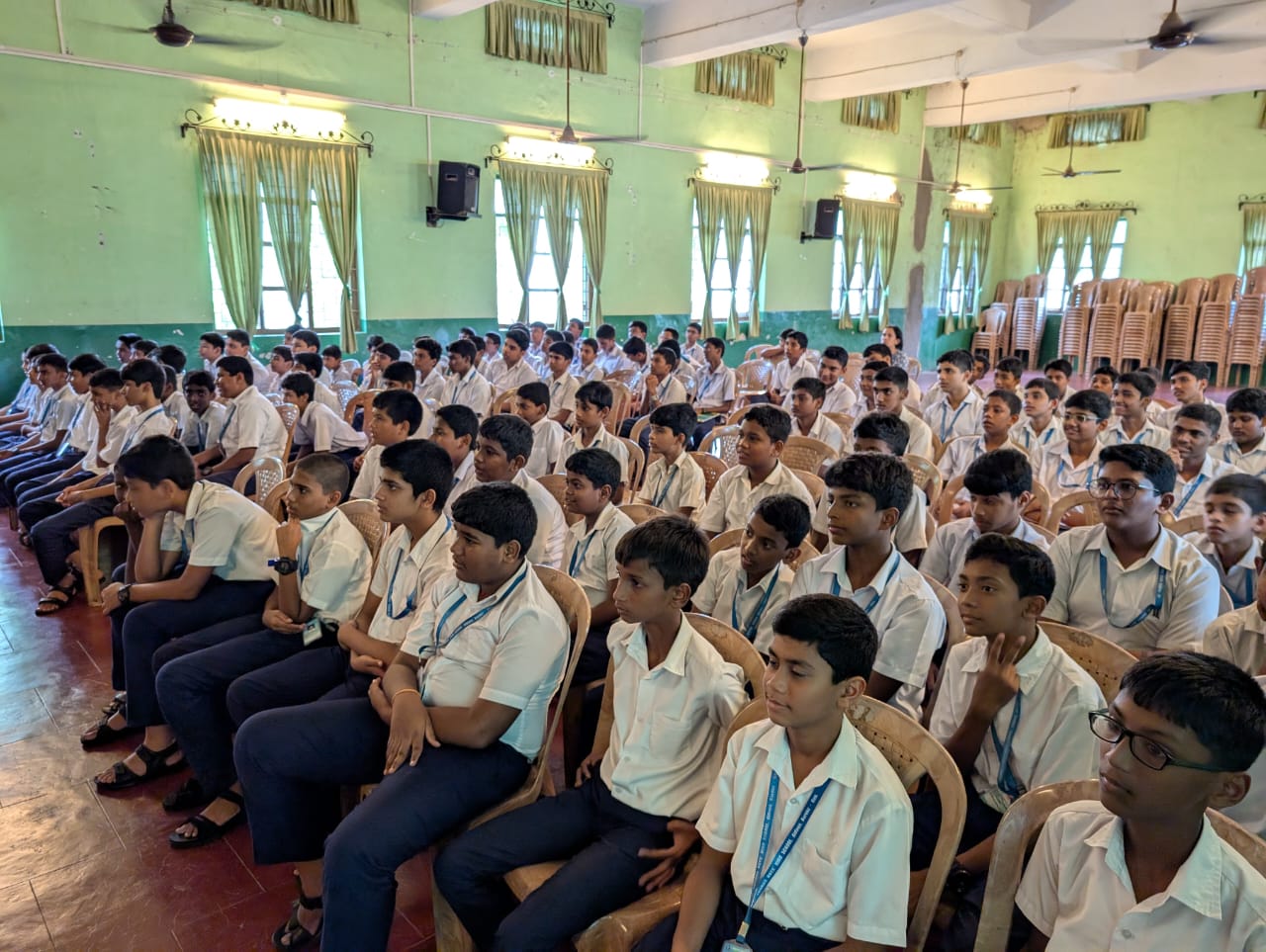 Sensitisation workshop -St. Thomas Boys High School, Aldona