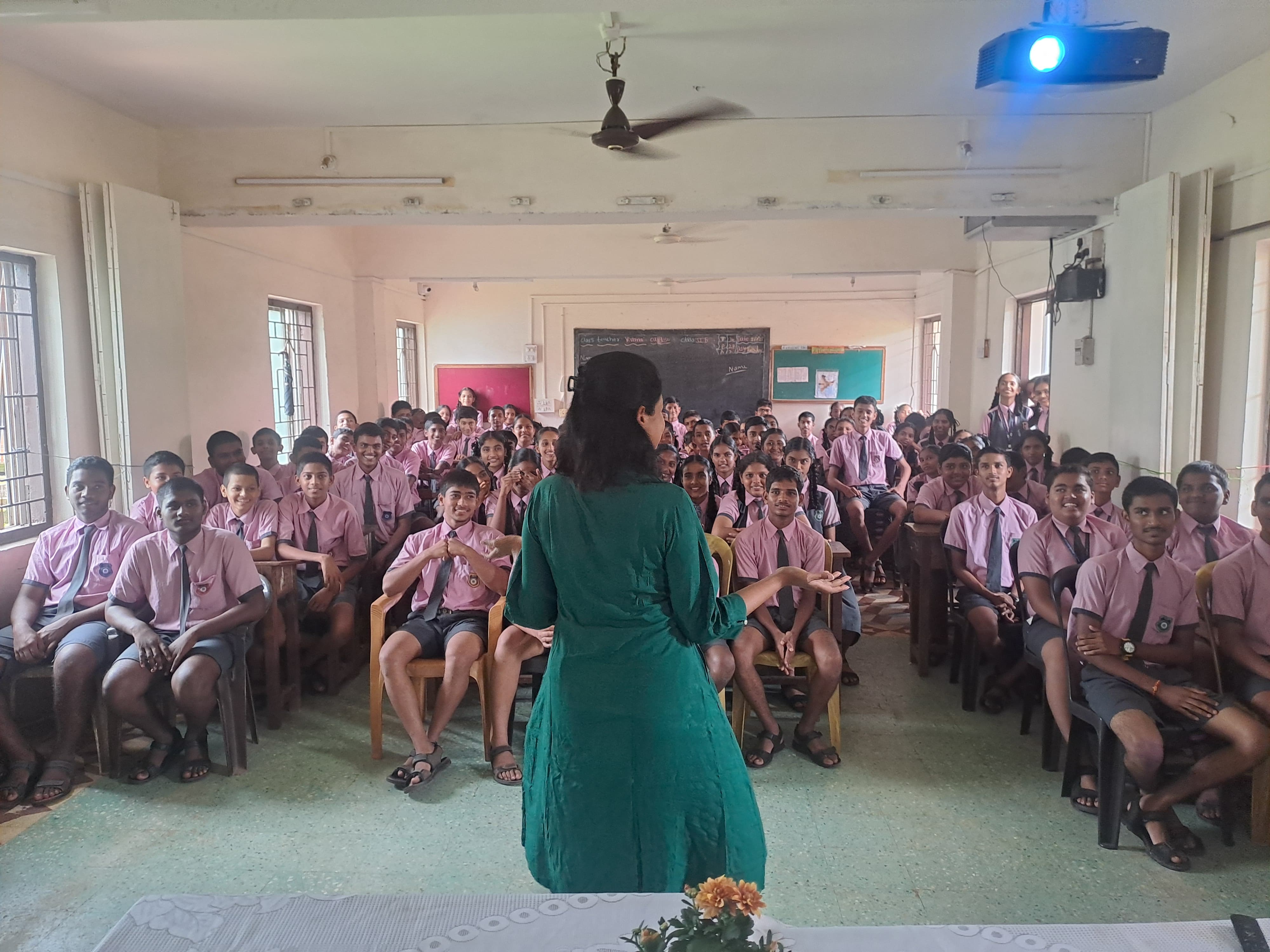 Sensitisation workshop - Shri Vinayak Gopal Vidyalaya Navelim.