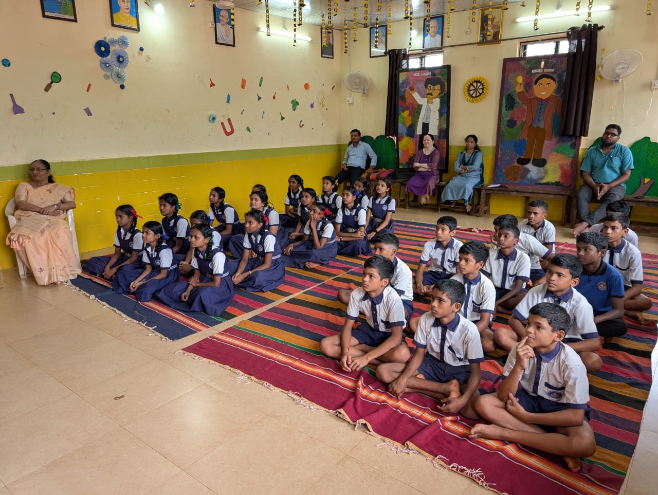 Sensitisation Workshop - Government High School Advoi, Satteri