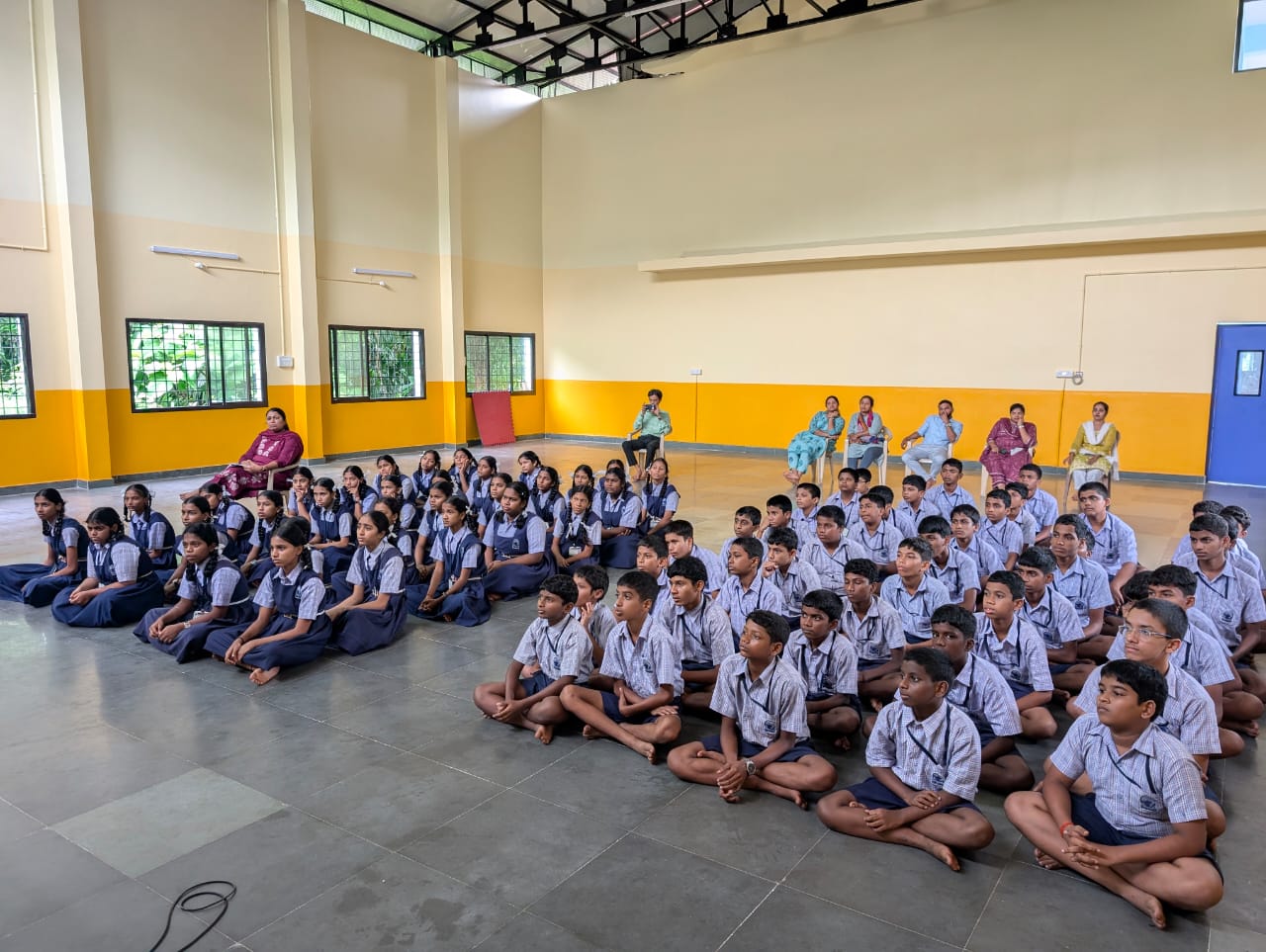 Sensitisation workshop - Shiksha Sadan, Priol.