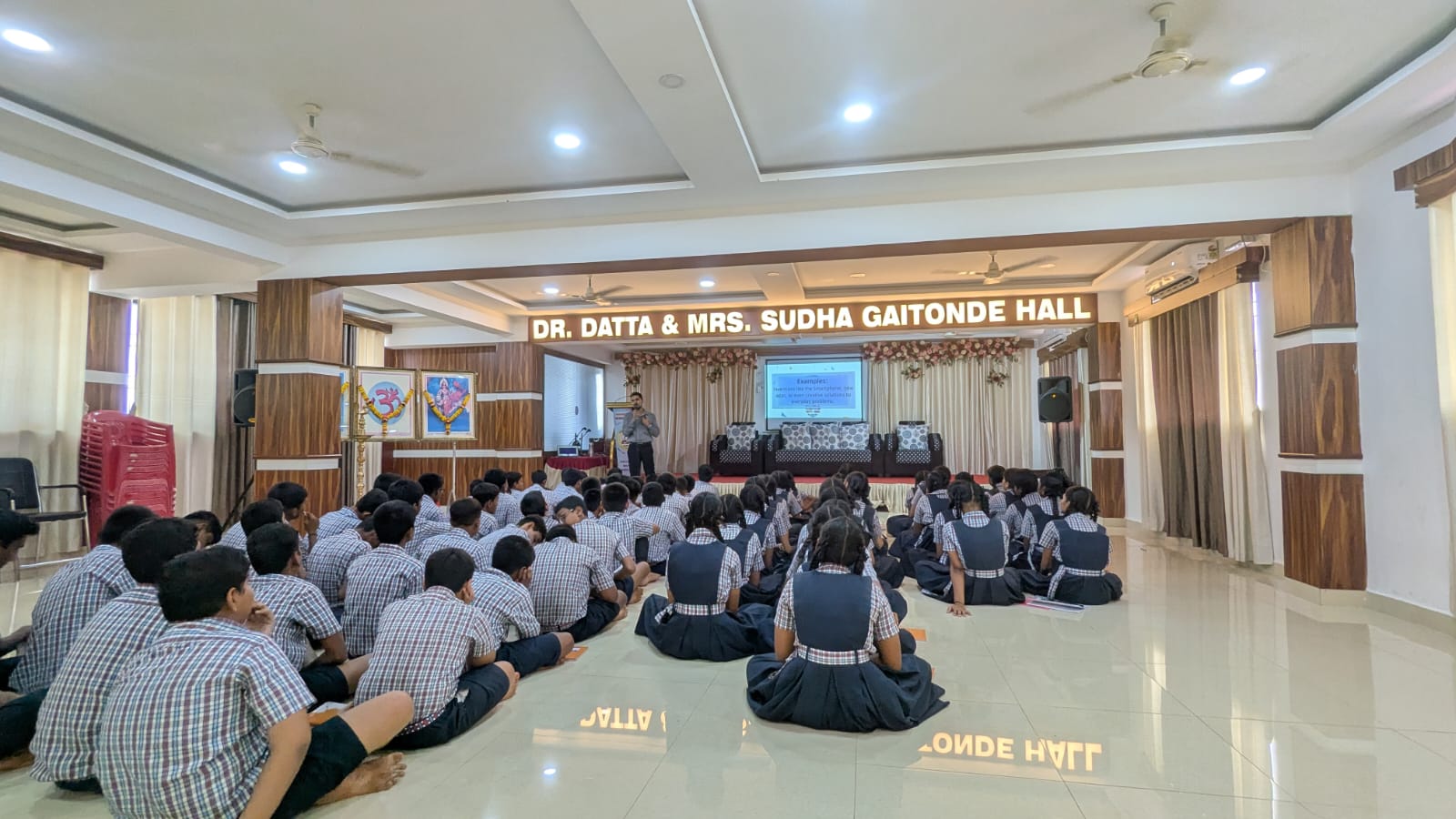 Sensitisation workshop -  Shree Ganesh Vidyamandir School, Ganeshpuri , Mapusa.