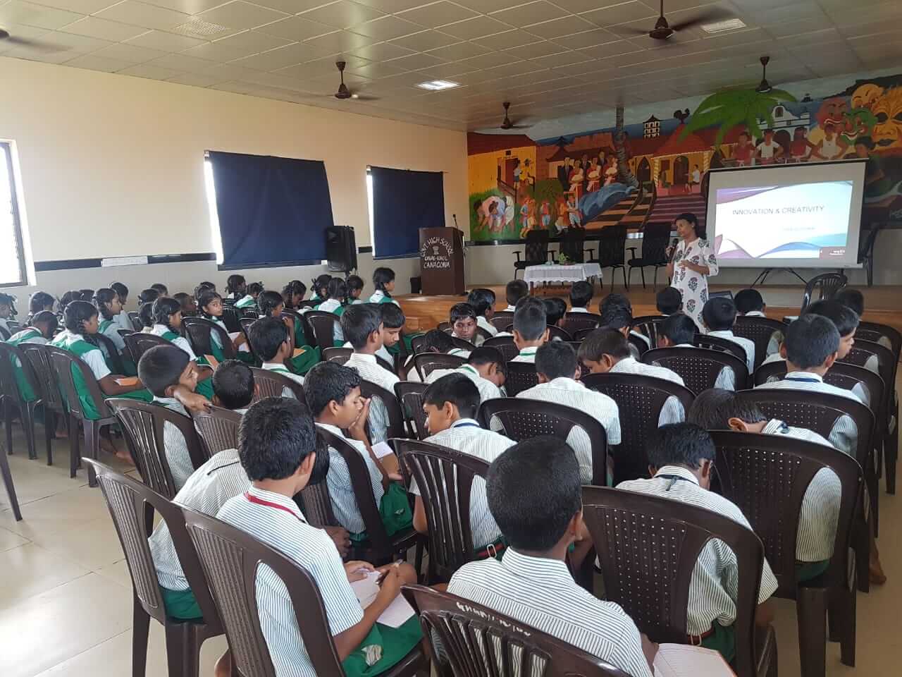 Sensitisation Workshop at Government High School, Khol
